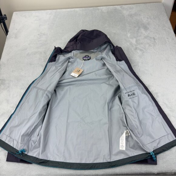 Patagonia Mens XS Torrentshell Black 3L Rain Jacket - Picture 3 of 16